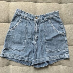 Preview International High Rise Lightweight Denim Shorts